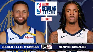 GOLDEN STATE WARRIORS VS MEMPHIS GRIZZLIES  NBA LIVE SCOREBOARD TODAY 2024 [upl. by Merv]