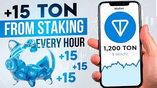 How to Earn 50 TON Daily with Toncoin Staking [upl. by Hyatt327]