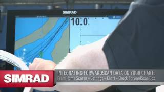 How to Setup Simrad ForwardScan™ on Your Chart [upl. by Humfrid751]