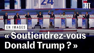 Présidentielle américaine 2024  le résumé du 1er débat des primaires républicaines sans Trump [upl. by Oht]