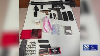 Vermont man arrested on I91 in Greenfield after illegal guns and narcotics were found during traffi [upl. by Patty]