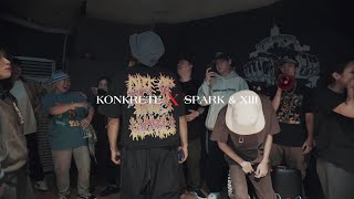 Konkrete vs Spark amp XIII  Callout Battle  WARM UP AREA 10 [upl. by Krishnah975]