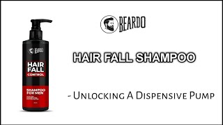 Beardo Hair Fall Shampoo  how to open beardo hair fall shampoo  Beardo Hair Shampoo [upl. by Airdnalahs]