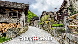 Sonogno in Ticino 🇨🇭 A beautiful Swiss village hidden in a valley [upl. by Alag]