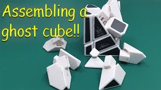 4 easy steps to assemble a ghost cube [upl. by Allistir663]