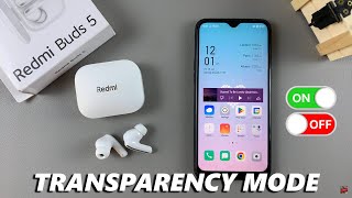 How To Enable amp Disable Transparency Mode On Redmi Buds 5 [upl. by Ahseital]