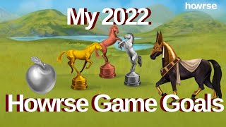 My 2022 Howrse Game Goals [upl. by Emmalynn]