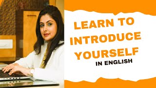 Learn to Introduce yourself in English [upl. by Cand]