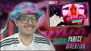 MUITO VICIANTE  FALANDO SOBRE COMO HOTLINE MIAMI 1 É UMA OBRA PRIMA  Reagindo ao DanaelFernandes [upl. by Nalaf]