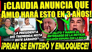 CAMPECHANEANDO SÁBADO CLAUDIA DA NOTICIÓN ¡AMLO HARÁ ESTO DENTRO DE 3 AÑOS ¡PRIAN ENLOQUECIDO [upl. by Luahs]