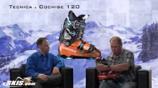 2014 Tecnica Cochise 120 Mens Ski Boot Overview by SKISCOM [upl. by Koeppel81]