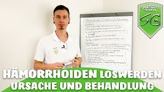 Hämorrhoiden Ursache und Behandlung [upl. by Naej]