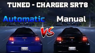 Tuned Dodge Charger SRT8  Automatic vs Manual  Need for Speed Carbon [upl. by Gignac]