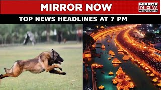 Indian Army Dog Phantom Killed In Action  Ram Temple Gears Up For Its First Diwali  Top Headlines [upl. by Sophi]