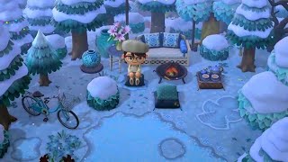 winter vibes relaxing animal crossing video game music to study to sleep work [upl. by Regnij]