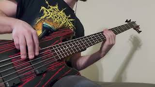 Slayer  Postmortem  Bass Cover [upl. by Llebana]