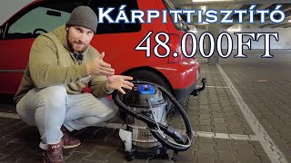 KÁRPITTISZTÍTÓGÉP 48000FTÉRT🤔 MEGÉRI  SCHEPPACH SprayVac20  szegezdiszabolcs scccustoms [upl. by Langdon472]