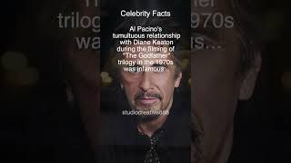 Al Pacino and Diane Keaton Tumultuous Romance 1970s Celebrity Facts [upl. by Ytitsahc25]