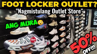 Foot Locker Outlet Nagmistulang Outlet Store Sa Dami ng SALE up to 50 OFF  NIKE ADIDAS PUMA [upl. by Akilam576]