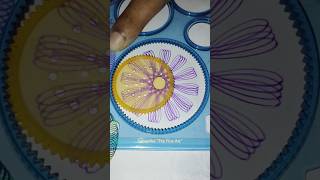 spirograph new design tutorial for beginners  spirograph design tutorial spirograph shorts [upl. by Chiquia]