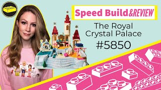 LEGO® Belville Set 5850 The Royal Crystal Palace Speed Build and Review [upl. by Ytsirt251]