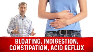 Bloating  Indigestion  Constipation  Acid Reflux – DrBerg [upl. by Park]