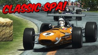 This Circuit is Insane  rFactor 2 F1 1968 Race at Classic Spa [upl. by Au]