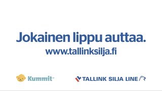 Tallink Silja  Jokainen lippu auttaa [upl. by Atiz]