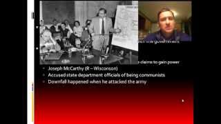 APUSH Review The Second Red Scare [upl. by Lekcim]