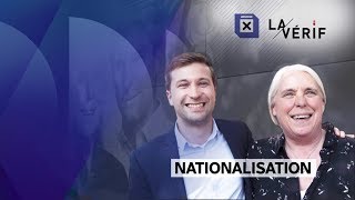 La Vérif Québec solidaire et la nationalisation des entreprises [upl. by Collum]