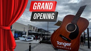 Full TOUR of the HUGE Tanger Outlets Nashvilles Grand Opening OCT 27th 2023 [upl. by Corbin]