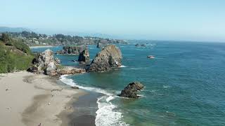 Brookings Oregon at Harris State Beach Park [upl. by Reidid]