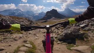 Zermatt MTB  Gornergrat to Riffelberg Full Run  Norco Shore [upl. by Bray]