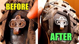 How To Remove Rust From Bicycle  Hindi  Parts  Cleats  SPD Pedals  WD40 Rust Remove [upl. by Kuhn]