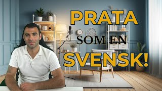 PRATA SOM EN SVENSK Ord svenskar använder vardagligt [upl. by Annaeed279]