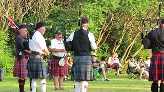 Piping Down the Sun Goderich Ontario  clip 0379 [upl. by Sharp218]