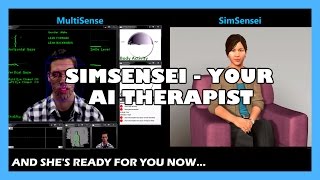 SimSensei  The Therapy Robot Is Coming [upl. by Nosreip886]