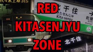 RED KITASENJYU ZONE 【北千住駅×RED ZONE】 [upl. by Ury369]