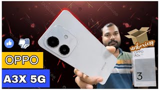 Oppo A3X 5G Unboxing and Review  Dimensity 6300  120Hz Ultra Brightness 🔆  IP54 Resistance 🔥🔥 [upl. by Setsero]