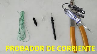 Probador de corriente casero de 12v [upl. by Amoihc49]