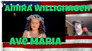 Amira Willighagen  Ave Maria  for Englishspeaking viewers  REACTION  omg she did it again [upl. by Seira]