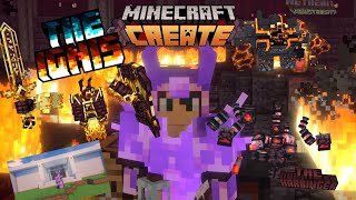 Boss fight galore Mastering Magic with the Create Mod in Minecraft [upl. by Uahsoj35]