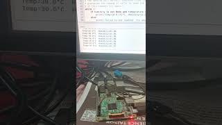 DHT11 interfacing with Raspberry Pi dht11 raspberrypi embeddedsystems electronics dht22 [upl. by Llehsor]