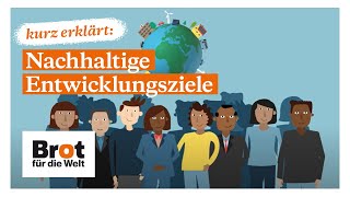 Kurz erklärt Nachhaltige Entwicklungsziele [upl. by Christal]