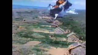 Napalm carpet bombing au vietnam [upl. by Tedda654]