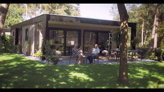 Prefab Woning  Mantelzorgwoning  Recreatiewoning [upl. by Aehtorod739]