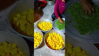 Anusthan Bari style Er aloo dum recipe  food villgefood rannarecipe shorts cooking reels [upl. by Enomrej554]