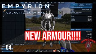 Empyrion  Ep 4 New Armour and Base expansion [upl. by Krenn628]