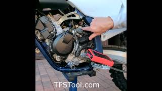 TC 125 TPS Adjustment Short [upl. by Ylrebma952]