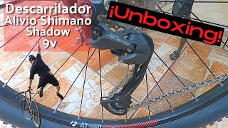 🔧DESCARRILADOR SHIMANO ALIVIO SHADOW 9V UNBOXING😲 [upl. by Ainafetse]